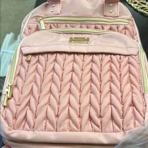 Brand New Tealari Diaper Backpack with changing pad and stroller strap